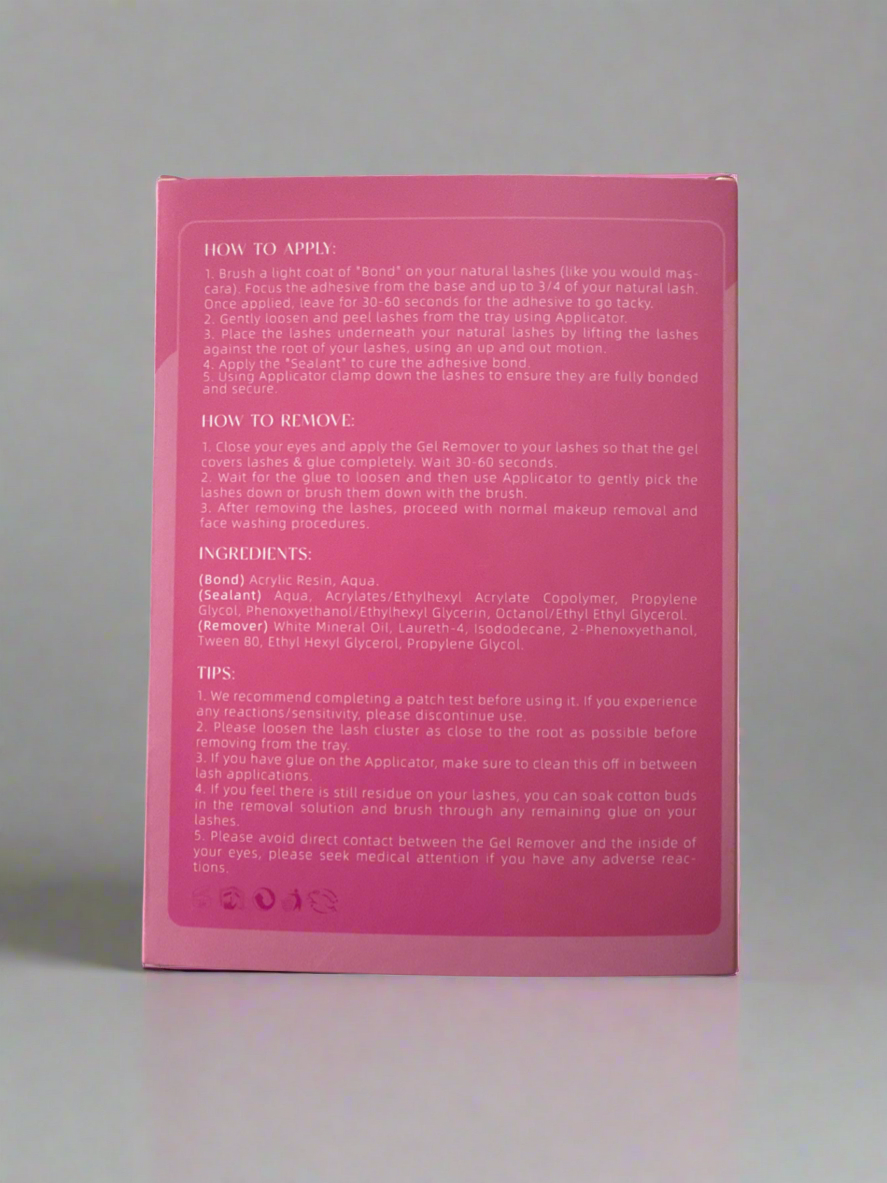 Luxe Mink Clusters with Bottom